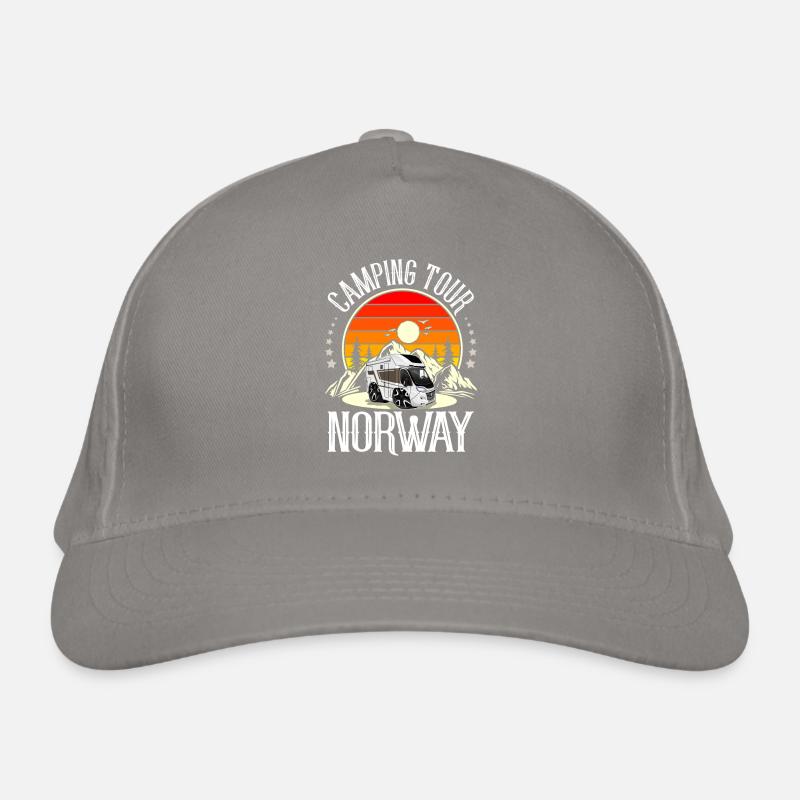 Camping Camper Camping Norvège Casquette classique bio