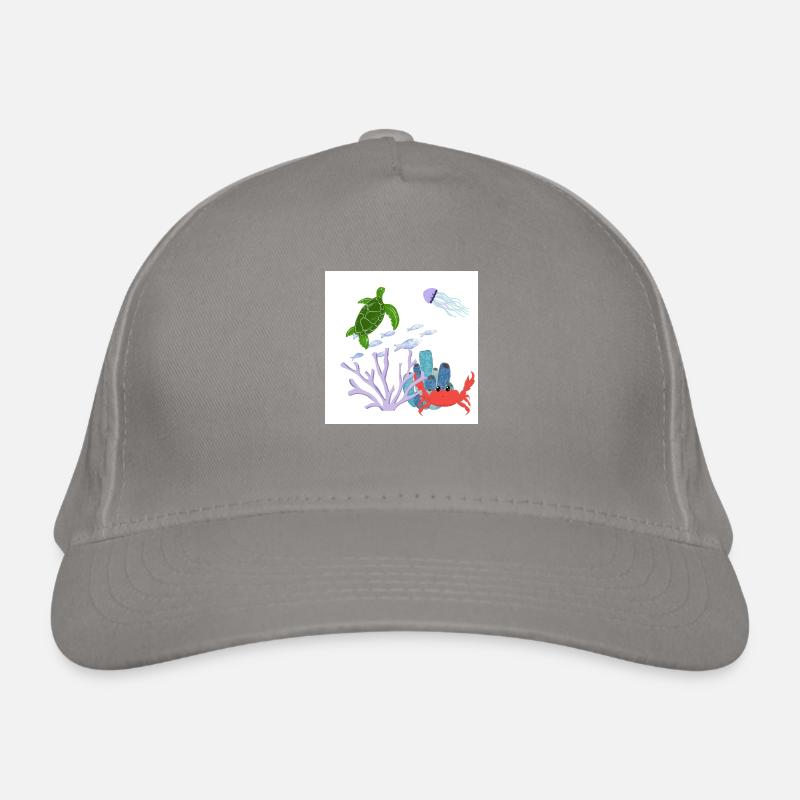 Coral reef Organic Baseball Cap