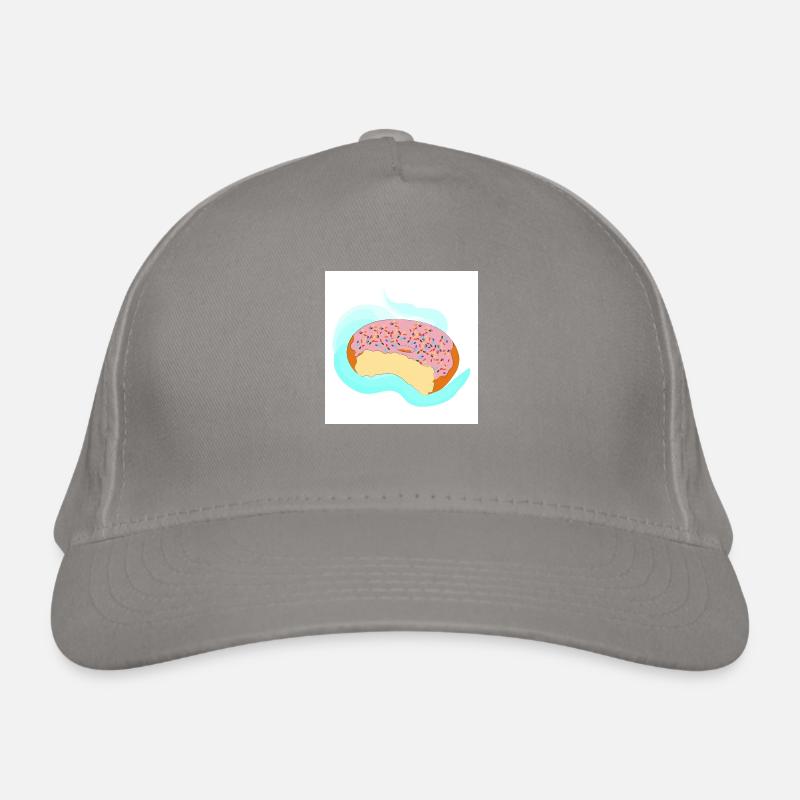 Beignet de glaçage rose Casquette classique bio