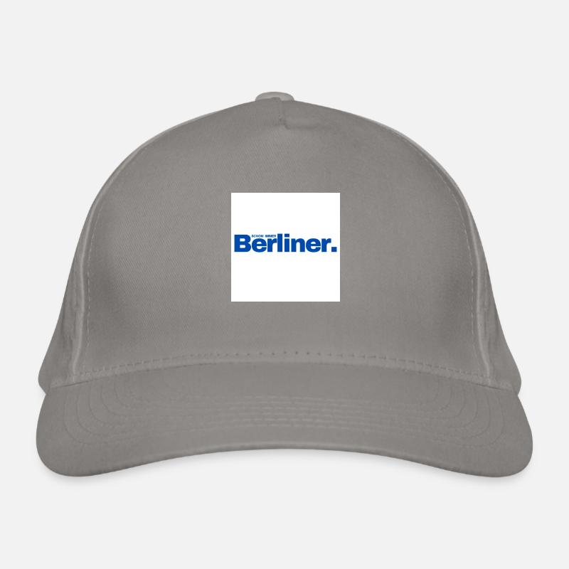 Schon immer Berliner. Bio-Baseballkappe