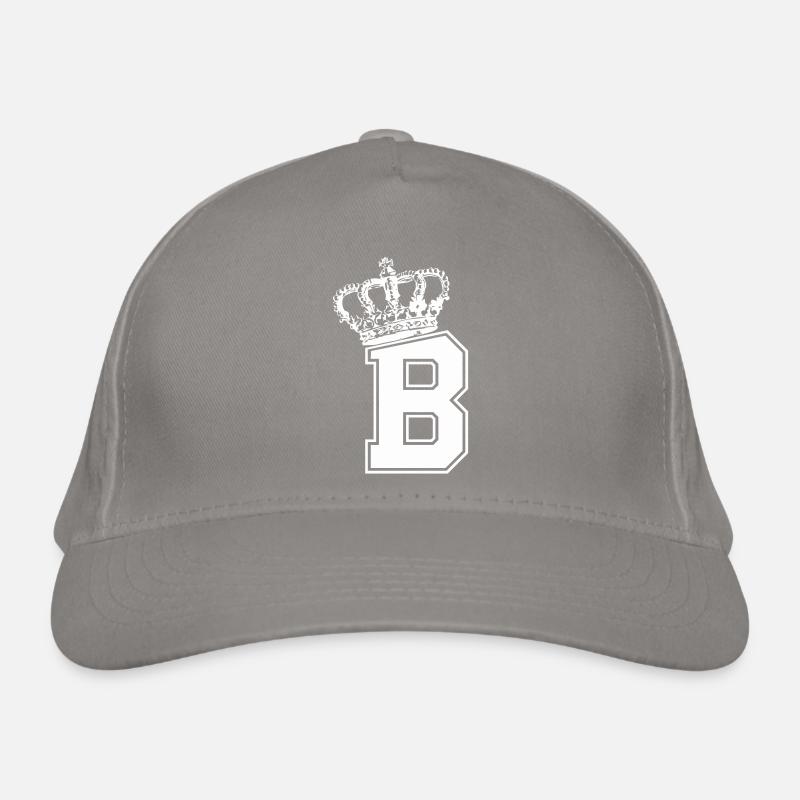 Lettre B King Casquette classique bio