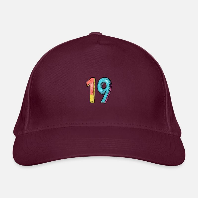 Bande dessinée à 19 chiffres Casquette classique bio