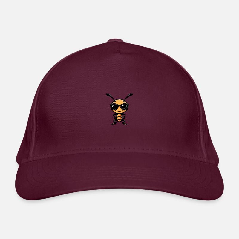 Ameise Cool Tier Bio-Baseballkappe