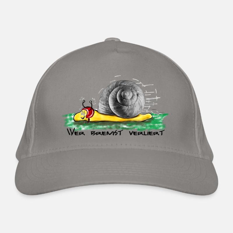Qui ralentit perd Casquette classique bio