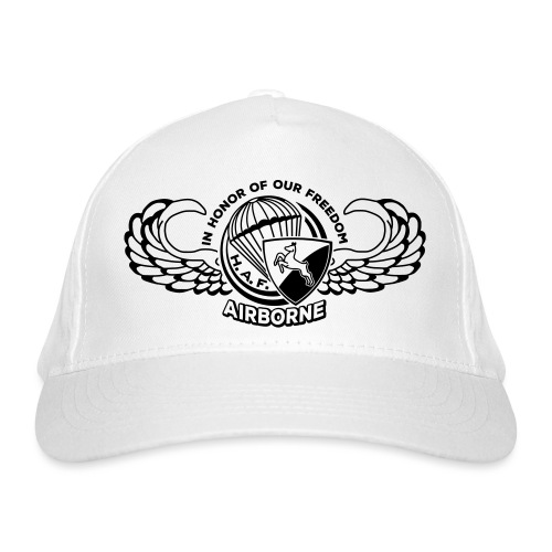 HAF tshirt back2015 - Organic Baseball Cap