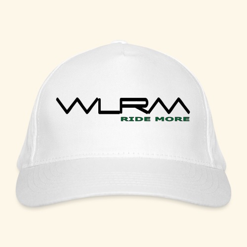 WLRM Schriftzug black png - Bio-Baseballkappe