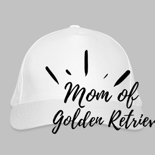 mom of golden retriever - Bio-Baseballkappe