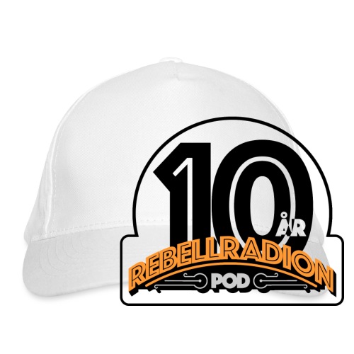 Rebellradion 10 Years Celebration - Ekologisk basebollkeps