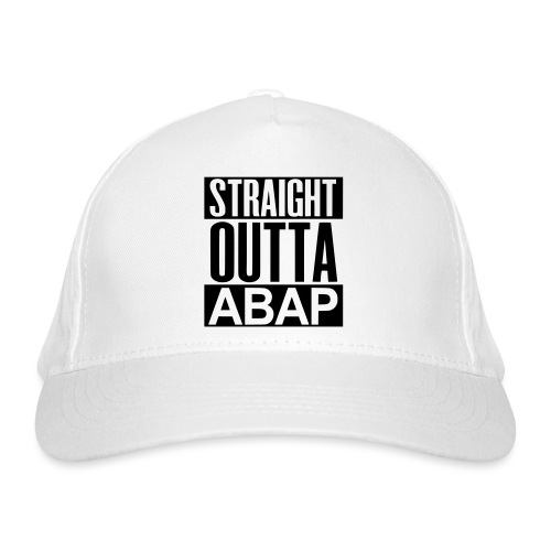 StraightOuttaABAP - Bio-Baseballkappe