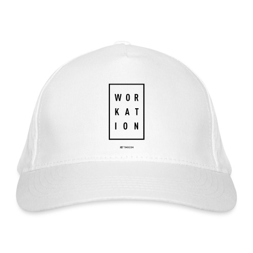 Workation - box - black - Ekologiczna czapka z daszkiem