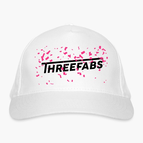 DJ ThreeFabs Pink Cap - Bio-Baseballkappe