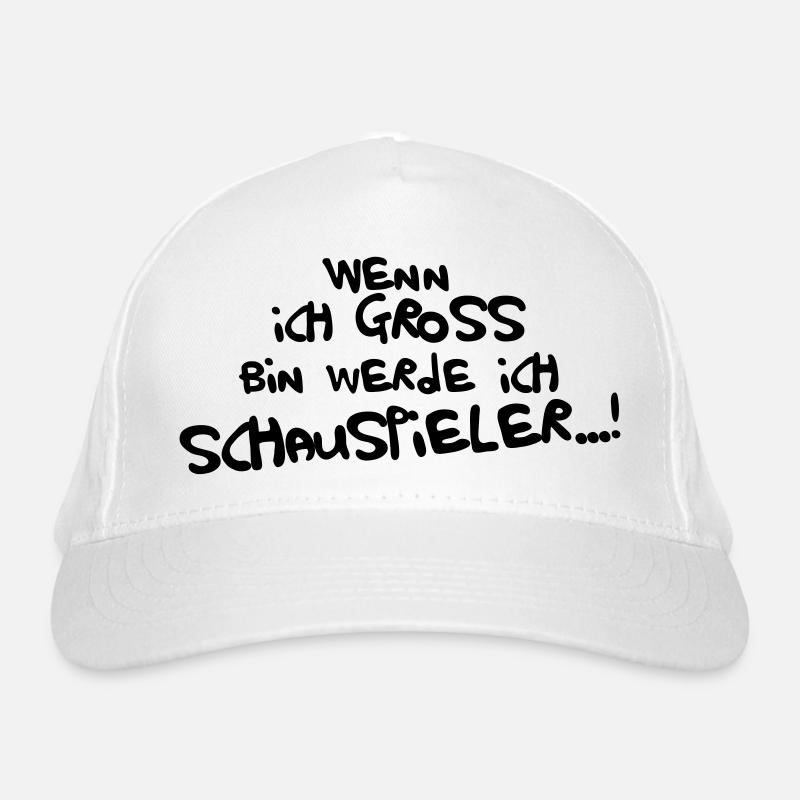 Ich werde Schauspieler Bio-Baseballkappe
