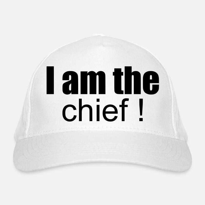i am the chief ! Casquette classique bio