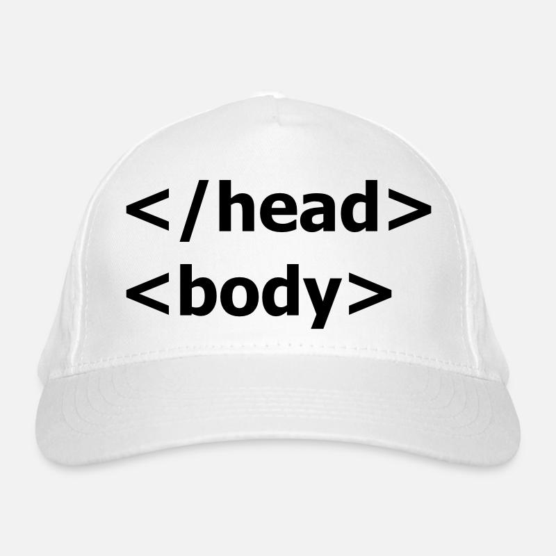 HTML Spass Bio-Baseballkappe