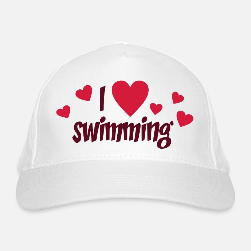 schwimmen Bio-Baseballkappe