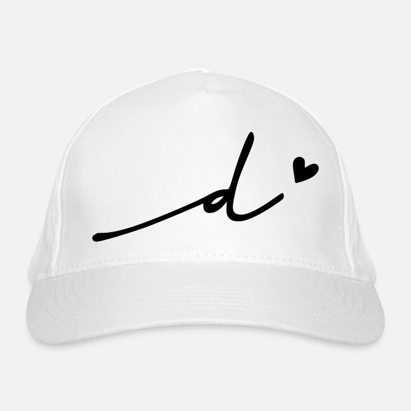 Point d) Cursive Casquette classique bio