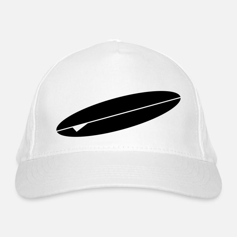 surfboard Organic Baseball Cap