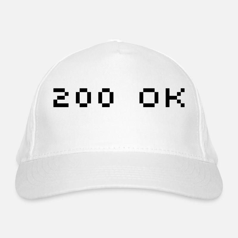 200 OK Bio-Baseballkappe