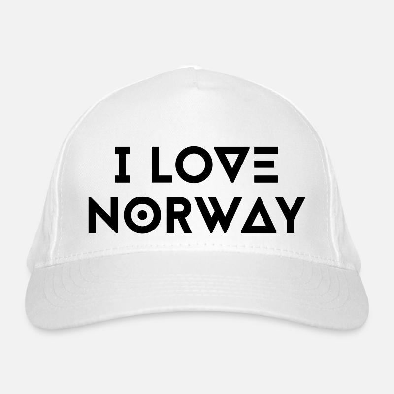J’AIME LA NORVÈGE Casquette classique bio
