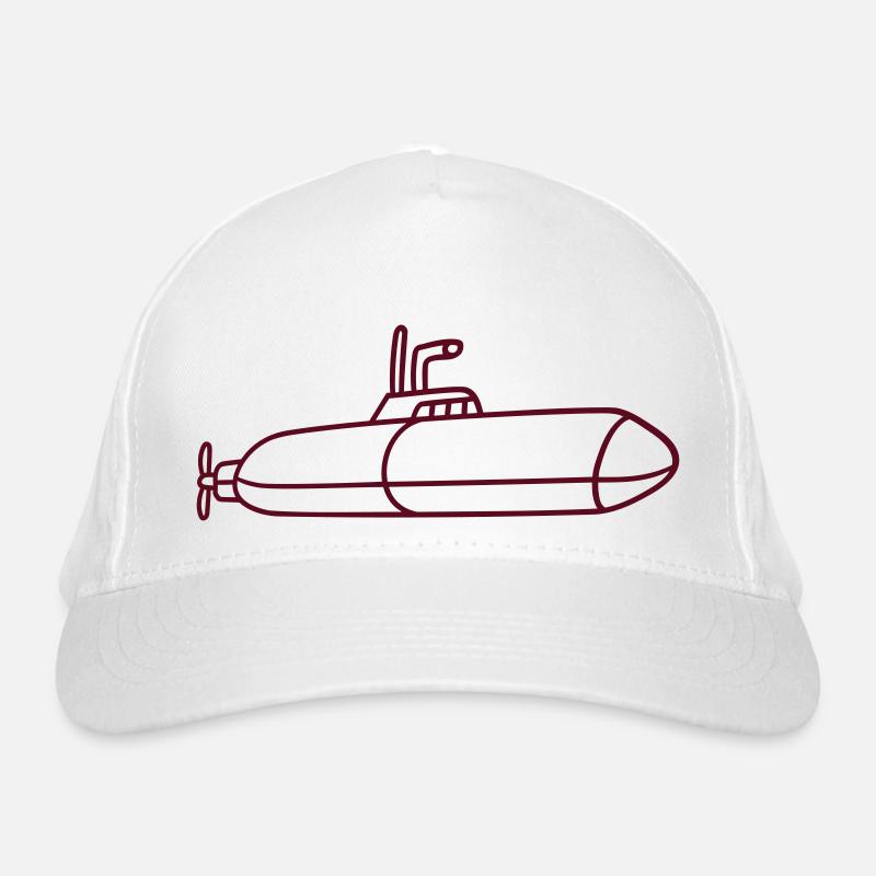 Submarine Submarine Dive Dive Submarine Captain Organic Baseball Cap