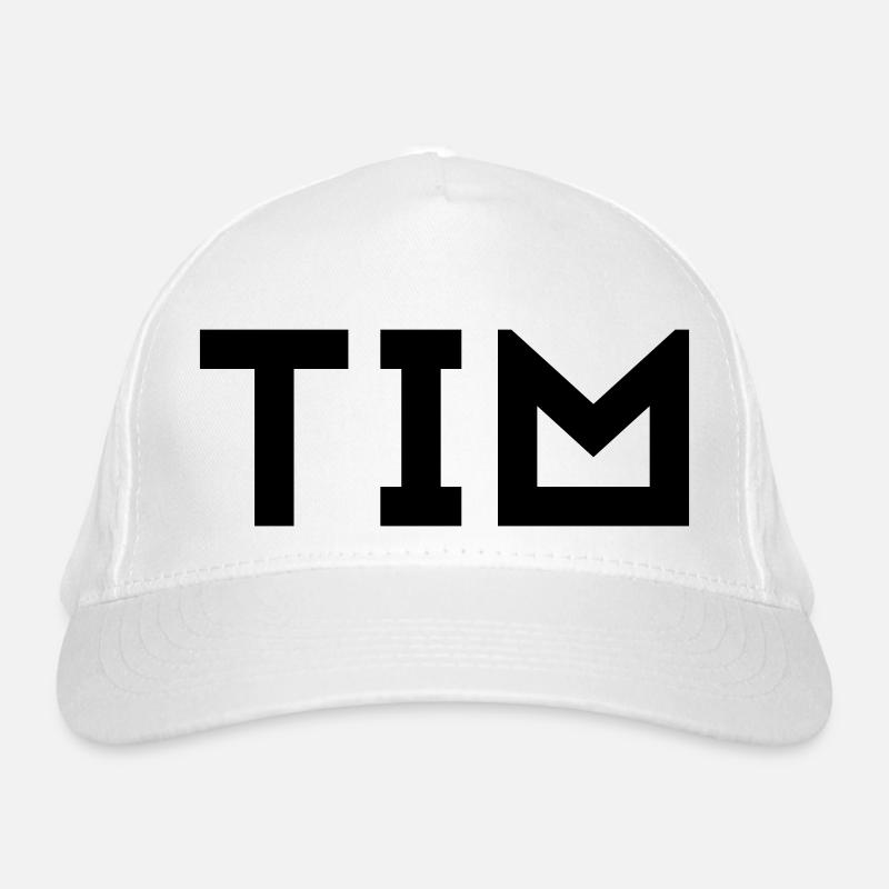 Vorname Tim Bio-Baseballkappe