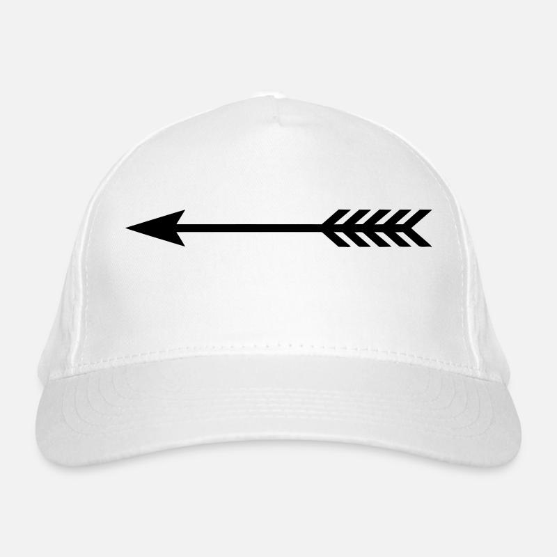 pfeil links Bio-Baseballkappe