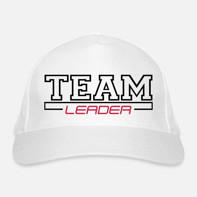 team leader Organic Baseball Cap