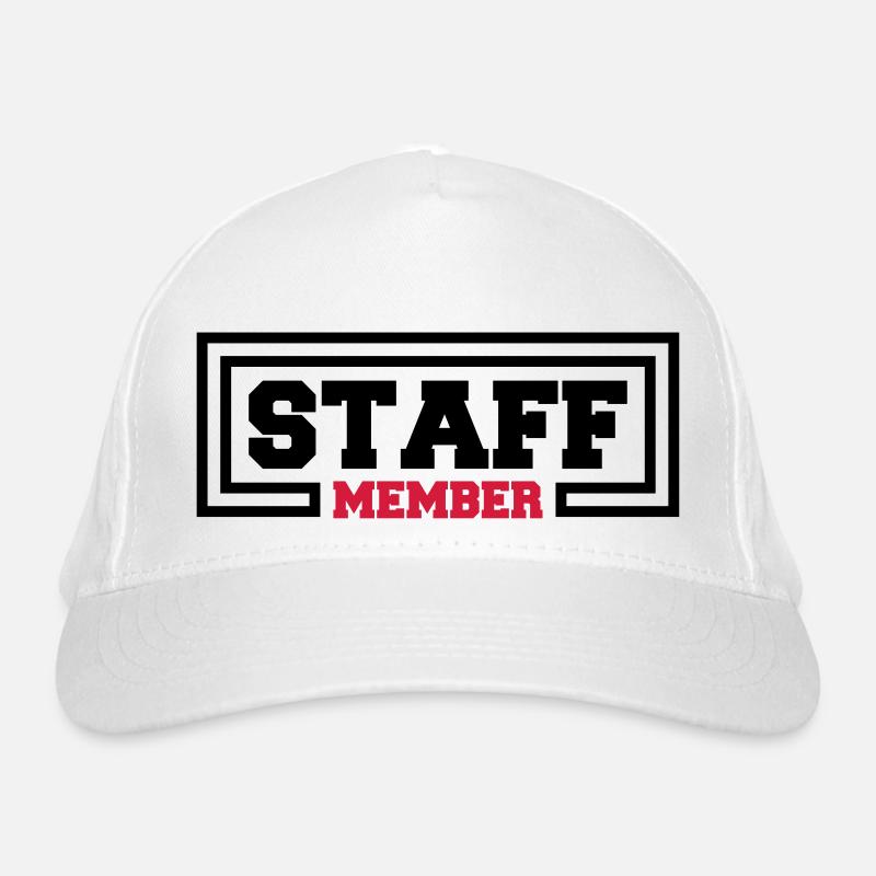 Staff Member Freunde Team Mitarbeiter Crew Logo Bio-Baseballkappe