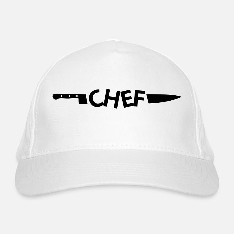 Chef couteau Casquette classique bio