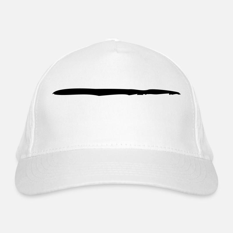 Cool brushstroke graffiti line Organic Baseball Cap