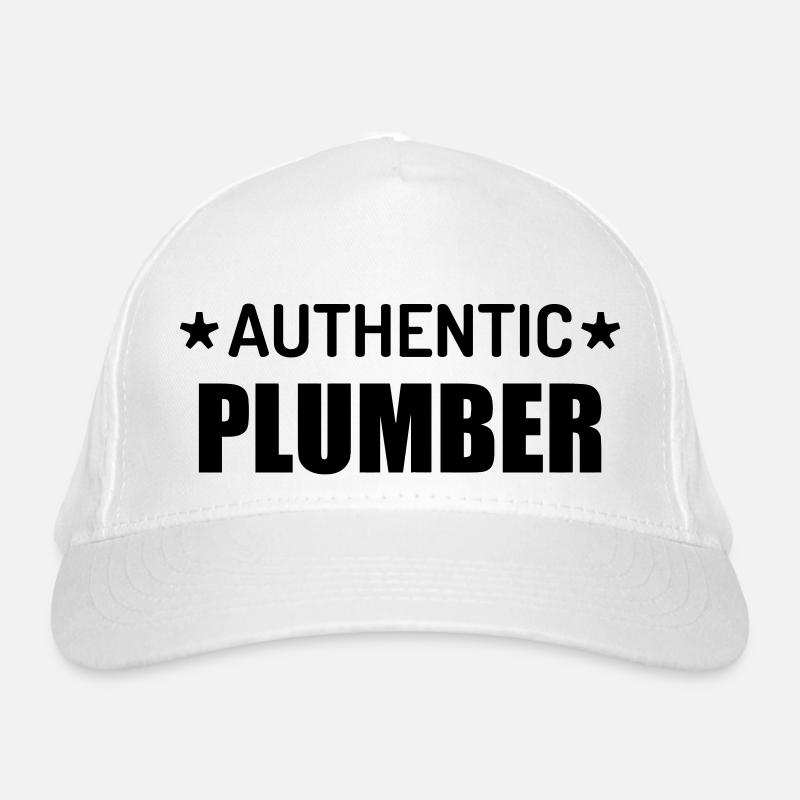 Plombier / Plomberie / Travail / Métier / Job Casquette classique bio
