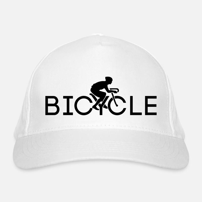 Fahrrad Radfahrer Logo Radfahren Bio-Baseballkappe