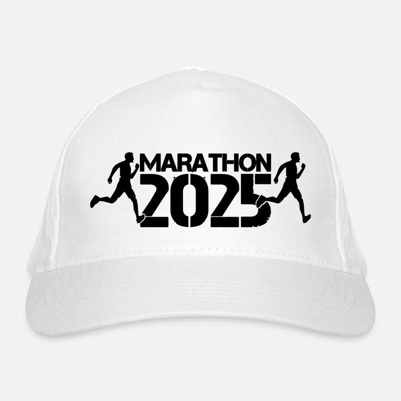 marathon 2025 Bio-Baseballkappe