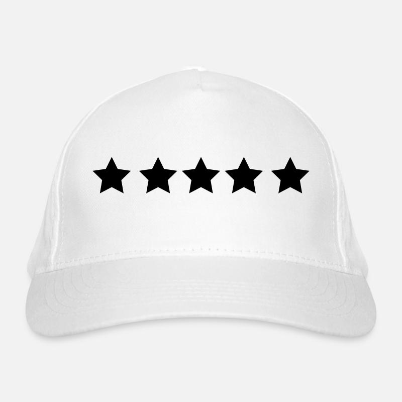 étoile Casquette classique bio