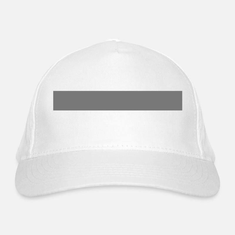 Balken, langes Rechteck /thick line, long Organic Baseball Cap