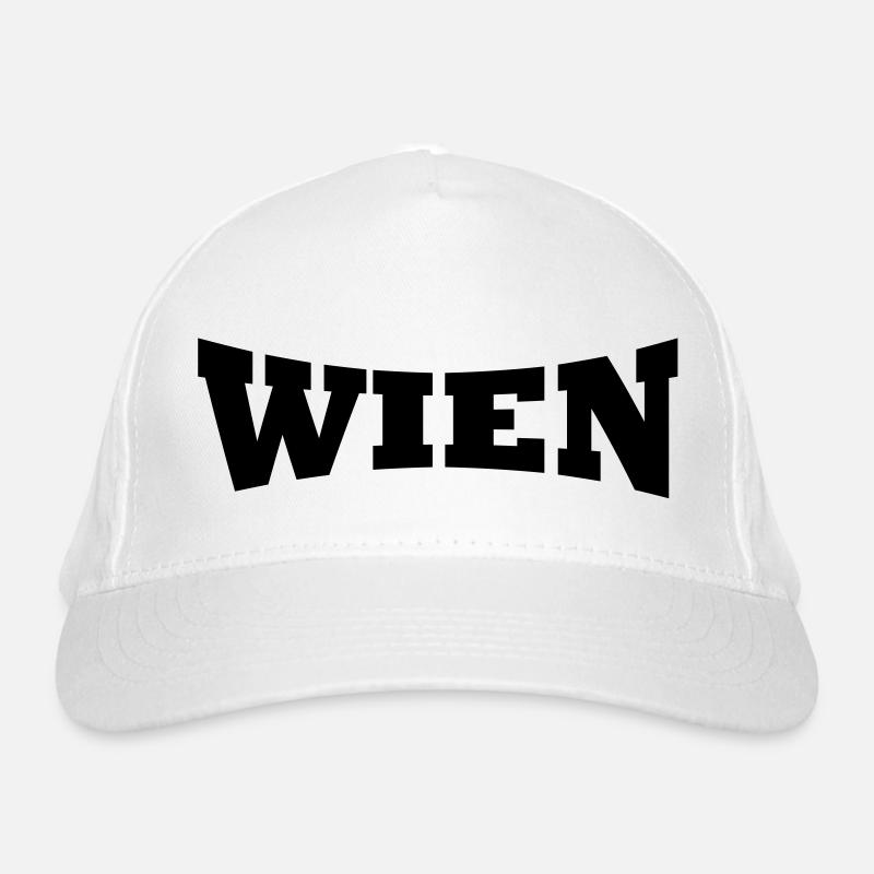 Vienne logo - Casquette classique bio - blanc