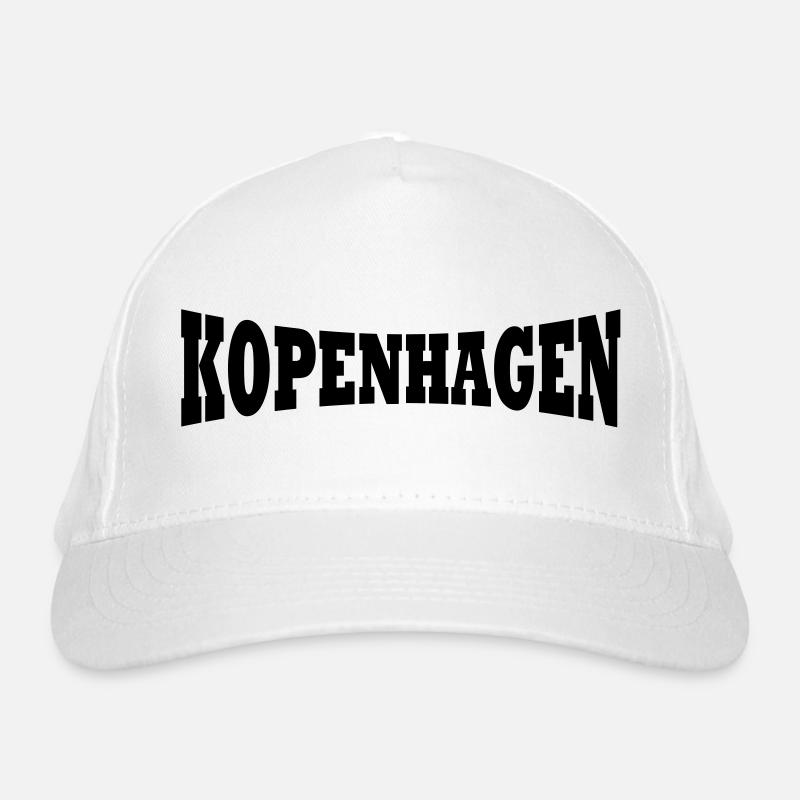 Copenhague logo Casquette classique bio