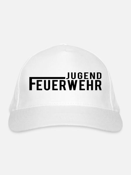 Jugendfeuerwehr - Bio-Baseballkappe - Weiß