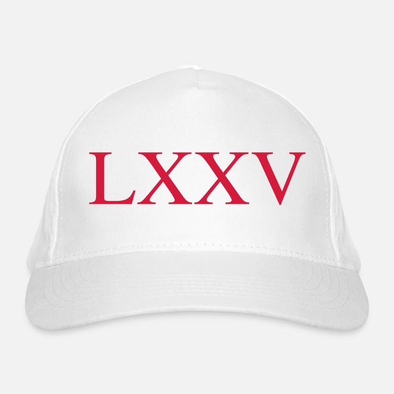 75 Casquette classique bio