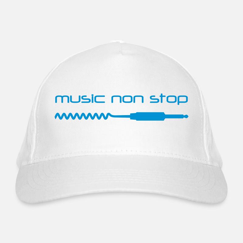 music_non_stop Bio-Baseballkappe