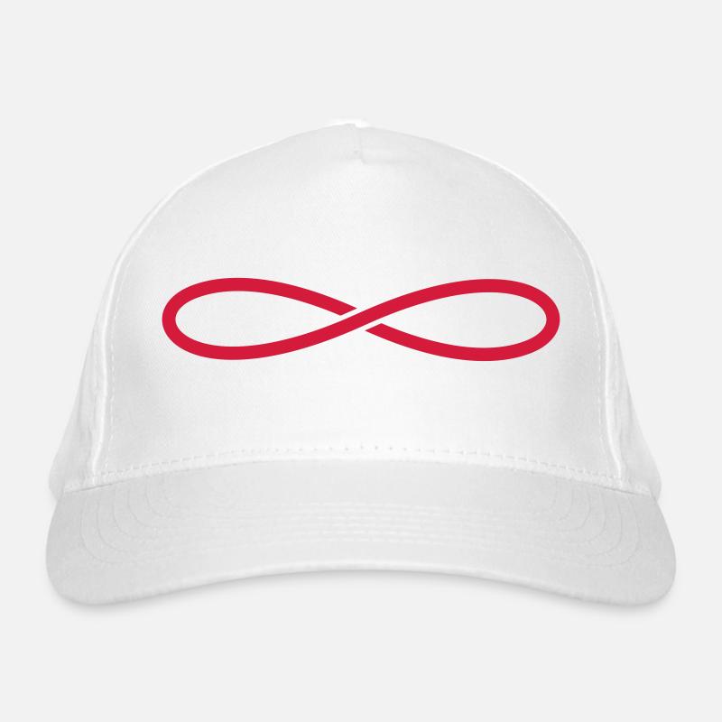 Infinity symbol Organic Baseball Cap