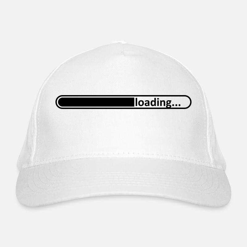 Loading bar / / pregnant / / baby coming / / Organic Baseball Cap