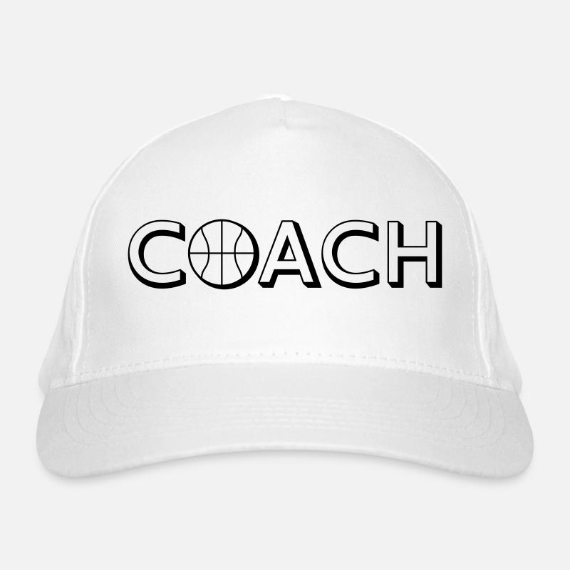 Basketball Coach Logo Design Casquette classique bio