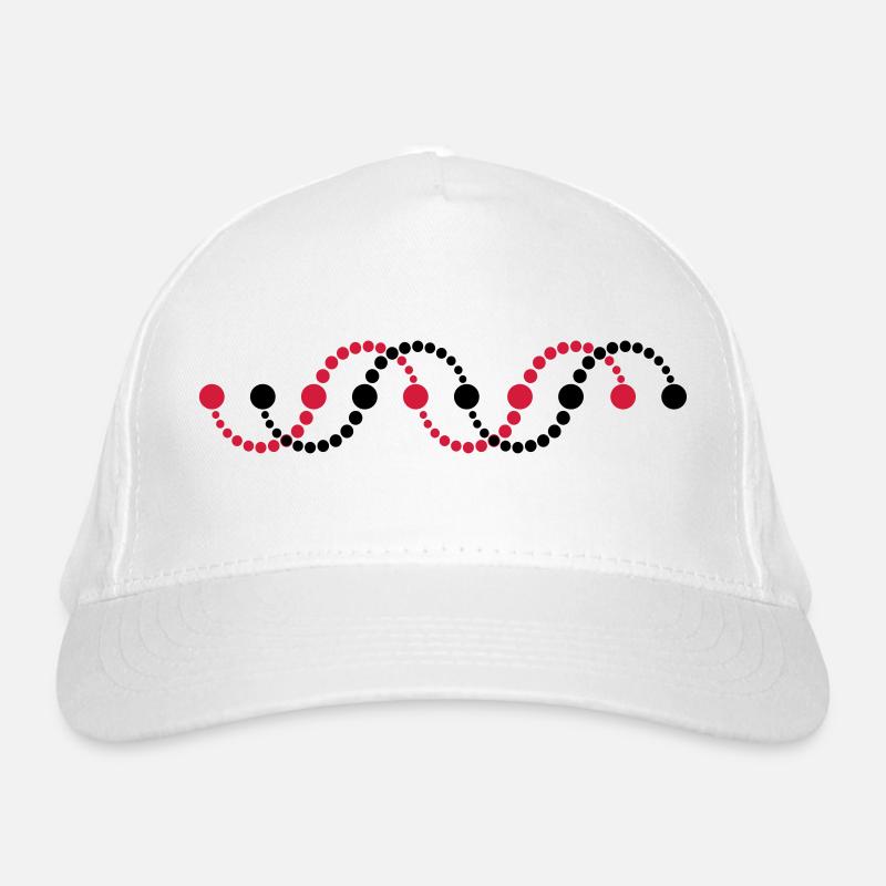 DNA helix spiral crop circle serpent frequency DNS Organic Baseball Cap