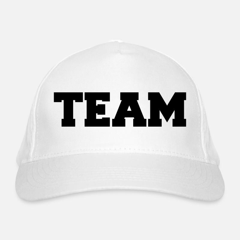 team Casquette classique bio