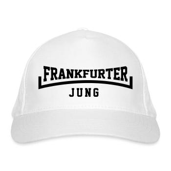 Frankfurter Jung - Bio-Baseballkappe - Weiß - Vorne