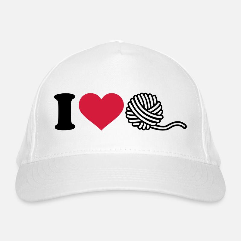 I love Tricoter Casquette classique bio