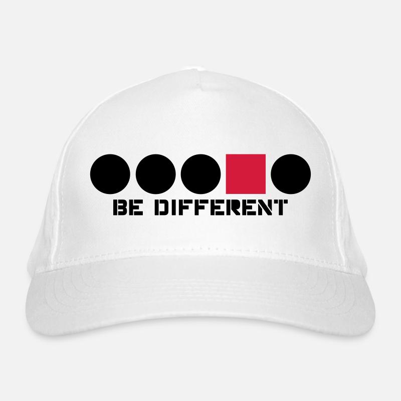 Forme circulaire rectangle Anders bords angulaire Casquette classique bio