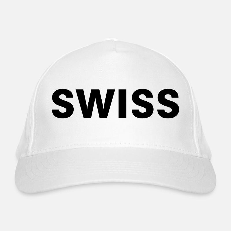 Swiss Bio-Baseballkappe