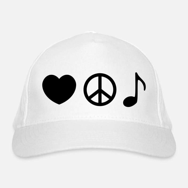 music Organic Baseball Cap